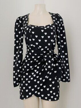 FXXI - Heart-Print Dress